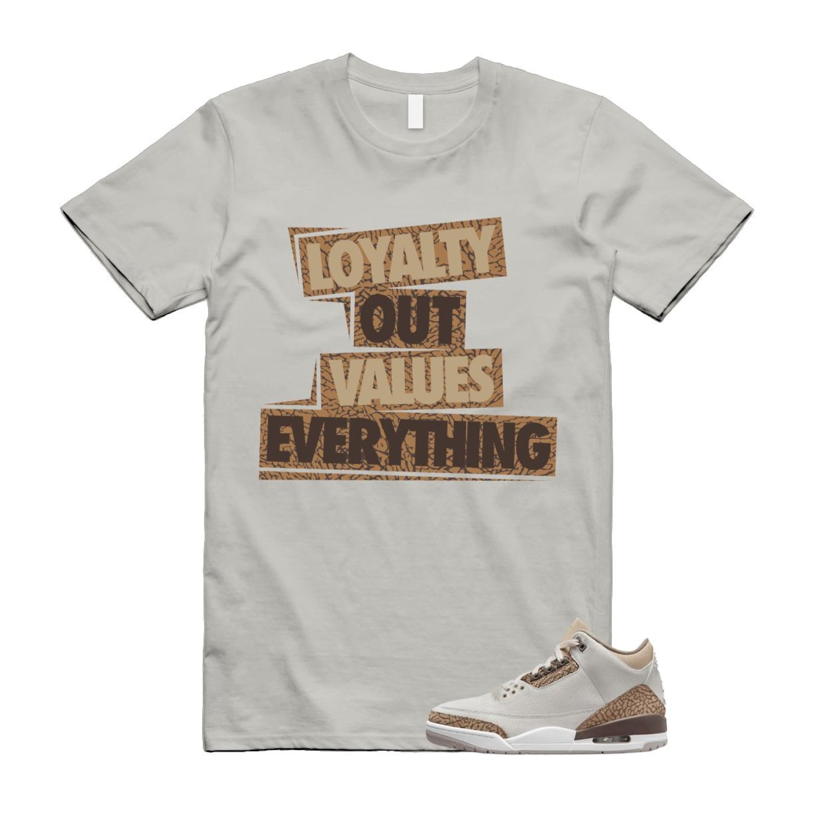 3 Palomino Light Orewood Brown British Tan T Shirt Match LOVE S