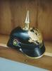 Officer’s Pickelhaube Helmet Militaria Leather Prussian Vintage Imperial German