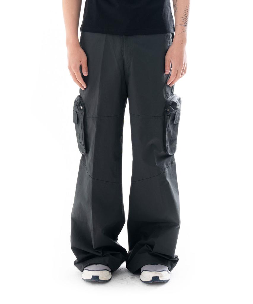 AAKAM Taped Cargo Pants (Dark Green)