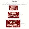 Christmas Minimalist "Merry Christmas" Carpet Home Decor, For Entrance Doors, Bathrooms, Soft, Non-Slip, Water-Absorbent