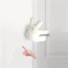 Little Rabbit and Bear Lambskin Soothing Toys Children's Anti-pinch Door Stop Baby Door Decoration Door Hanging