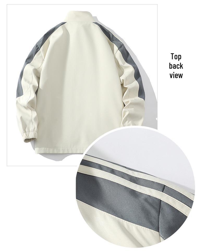 Herren 2023 Frühling/Herbst Lässiges Sportjacken-Set mit trendiger langer Hose