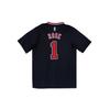 Adidas NBA Derrick Rose 1 Performance Fabric Short Sleeve Jersey Second Away Edition Men Tops Black A58658