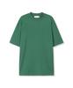 SSY 2-Way Rib Mock Neck Short Sleeve T-Shirt Green