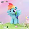 My Little Pony Plush Toy Anime Rainbow Dash Rarity Twilight Sparkle Fluttershy Pinkie Pie Applejack Stuffed Ornament Doll Gift