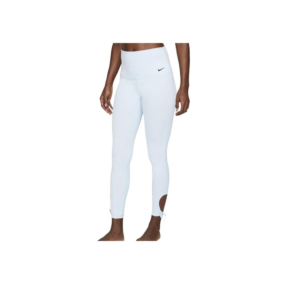 

Nike Леггинсы для фитнеса Yoga Shark женские леггинсы светло-голубые BV4569-433 L