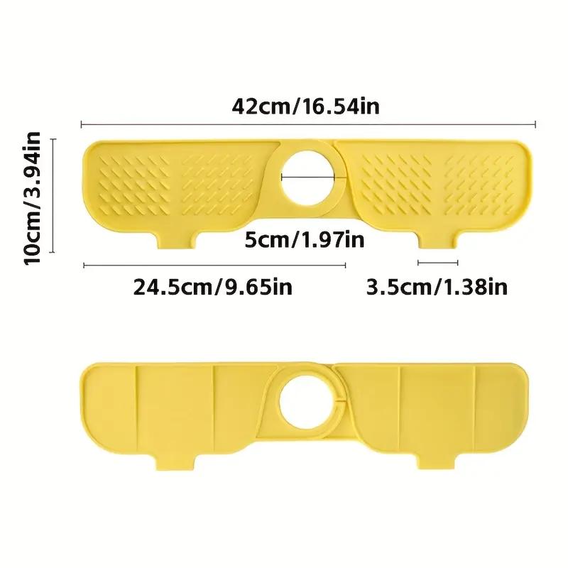 Silikon Anti-Rutsch Abtropfmatte für Küchenspüle mit vielseitiger Verwendung