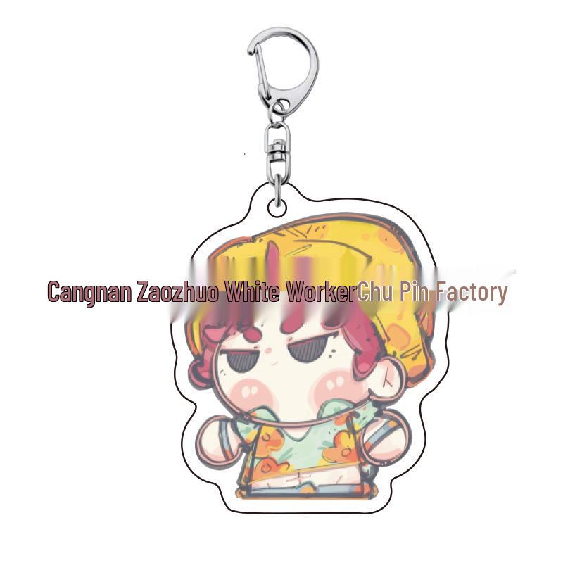 Kpop Demon Hunter Girl Group Keychain: Lumi, Zoe, Mira & Qin Yu Cute Acrylic Schoolbag Pendant