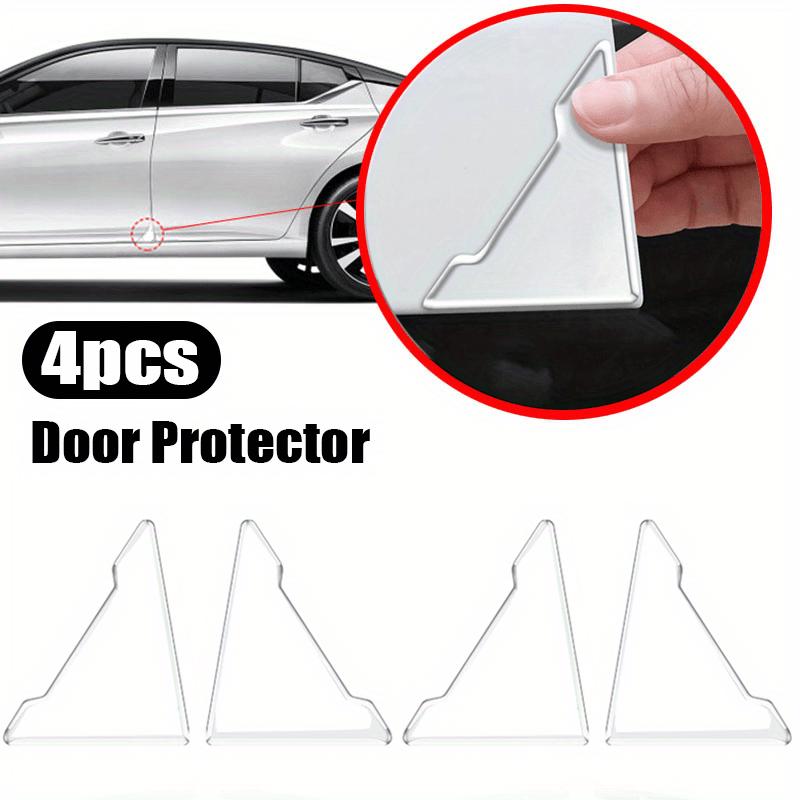 Universal Door Corner Anti-collision Cover, Transparent Silicone Protector, Scratch Resistant Sticker Door Protective Cover