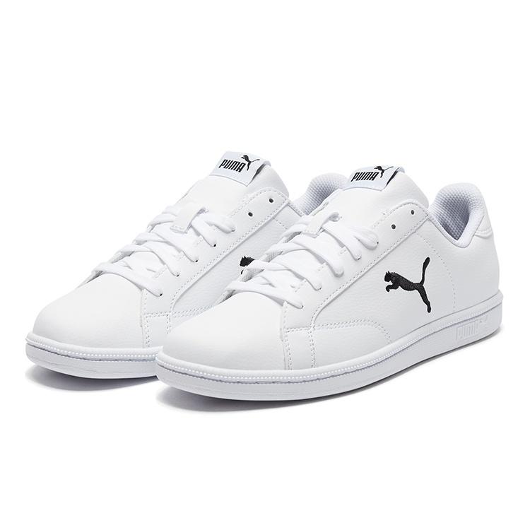 PUMA Smash Cat L White/Black Men's 362945-03