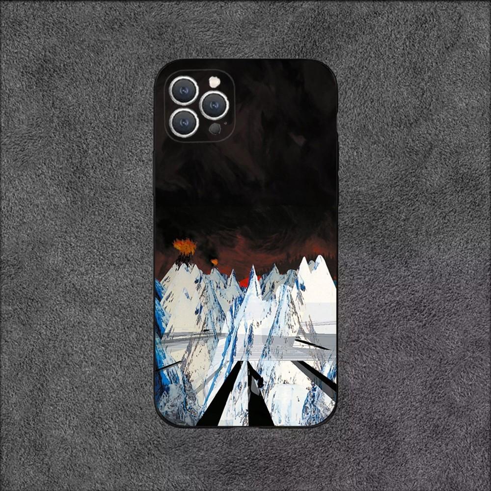 R-Radiohead Rock Band Phone Case For iPhone 16,15,14,13,12,11,Plus,Pro Max,XS,X,XR,SE,Mini,8,7 Soft Silicone Black Cover