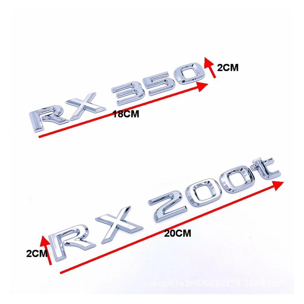 CBGFHTZE (Small Store) Car ABS Rear Trunk Words Letters Logo Badge Emblem Decal Sticker