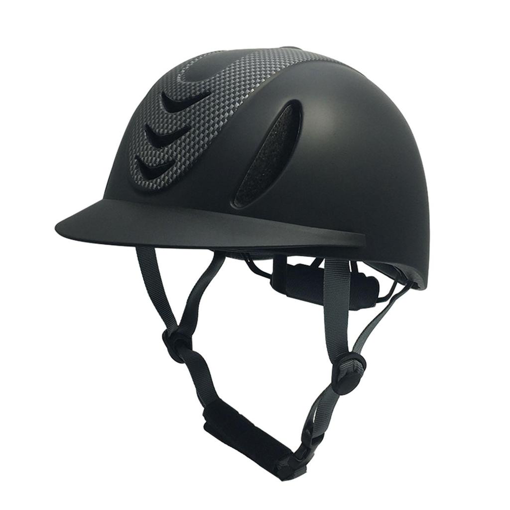 Horse Riding Helmet Riding Hat Protective with Air Vents Lightweight Simple