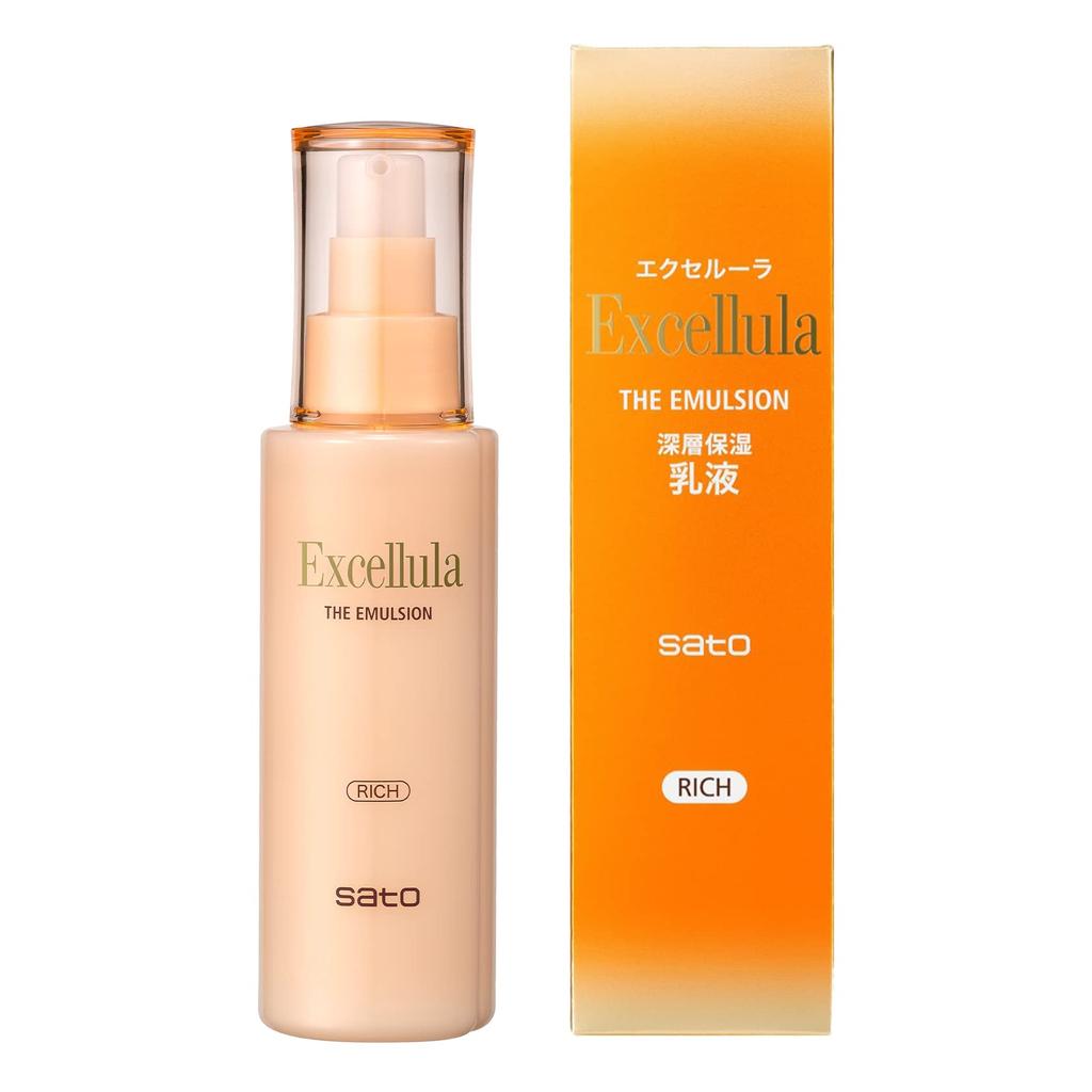 Sato Pharmaceutical Excellula The Emulsion 118mL Emulsion (RICH) (High Moisturizing/Very Moisturizing)