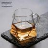 UOSO Heat-Resistant Borosilicate Glass Tea Serving Pitcher with Integrated Strainer