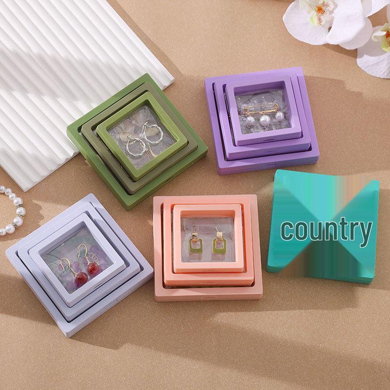 PE Film Jewelry Packaging Box - Bracelet Suspension Drawer Storage Box