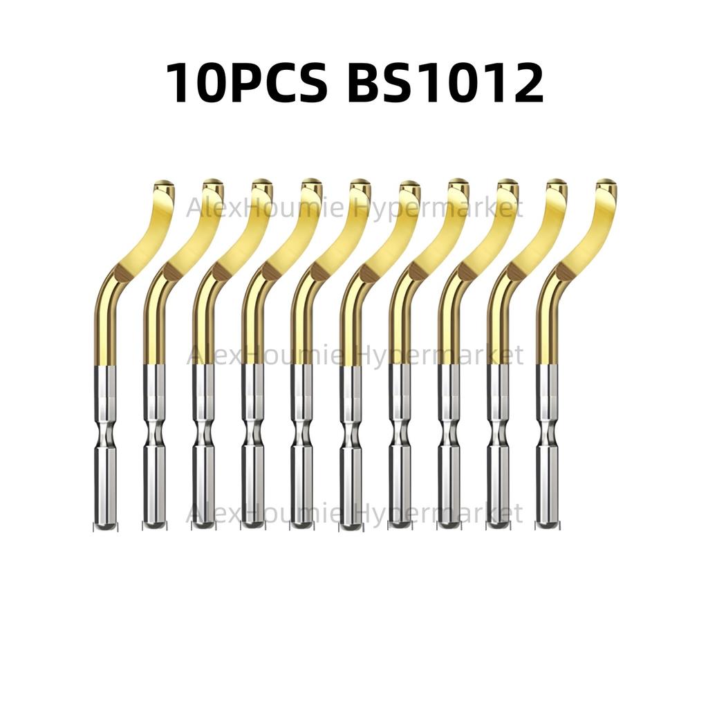 Metal Handle Deburring Tool Kits with BS1010 Blades Deburr Tool Edge Burr Remove 360 Degree Rotary High Grade Swivel Blades