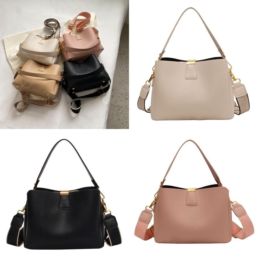 Small Water Bucket Bag For Women With Pu Material And Zipper Closure For Daily Use