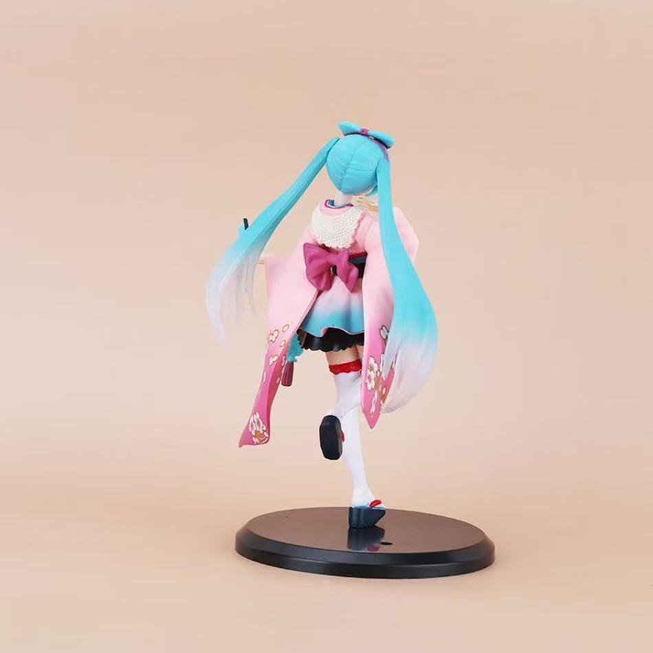 FURYU TENITOL Hatsune Miku Anime Action Figure - Collectible Model Ornament for Kids In Stock Original Toy Gift