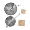 stainless steel Sauna bowl Hanging Aromatherapy Oil Cup with Wooden Block Incense Function For Sauna Room