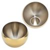 Stainless Steel Sugar Bowl S/M Decorative Candy Jar Practical Sugar Cube Holder  For Coffee Bar