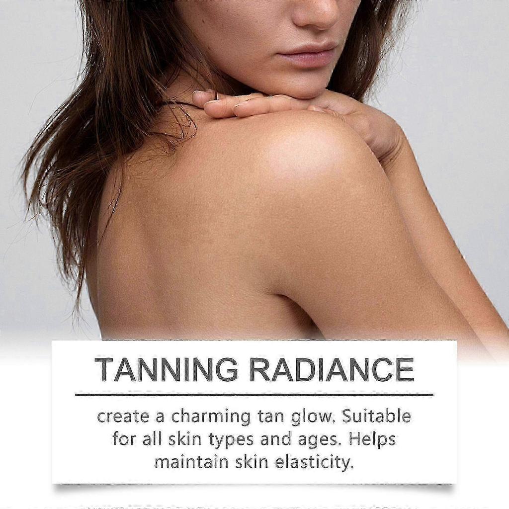 Tanning Oil, Dark Tanning Oil with Coconut & Vitamin E - Fast-Acting, Non-Greasy for Indoor/Outdoor Use