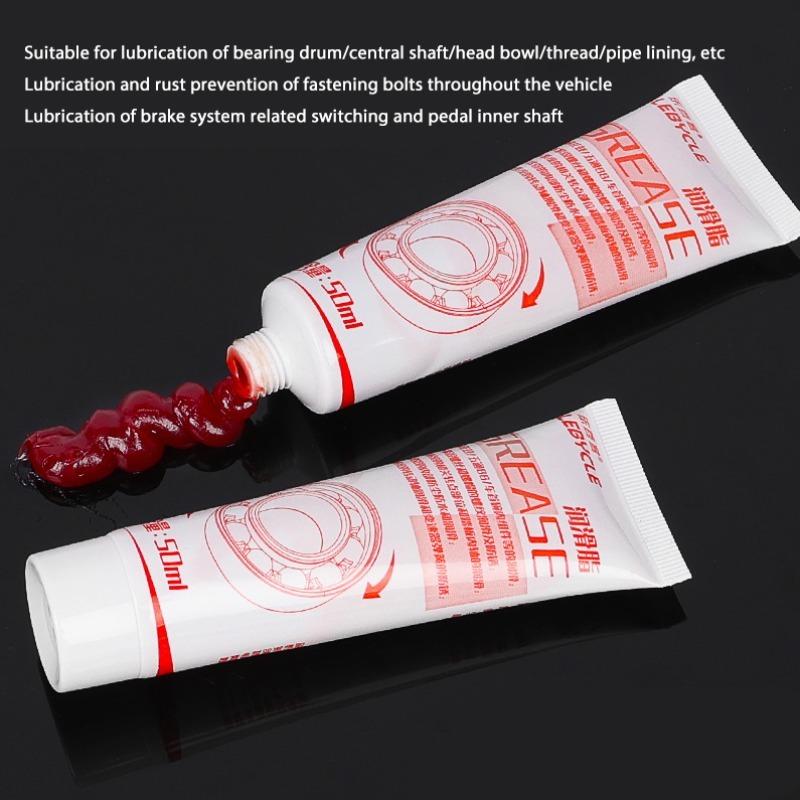 Bike Grease for Bearings 50ml High-Performance Chain Oil Ultra Fast Bicycle Chain Lube Wet Chain Lube for Friction Reduction