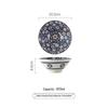 De'ou Star Light 8-inch Japanese-Style Ceramic Bowl
