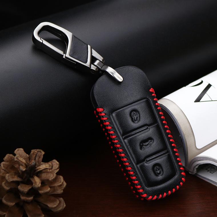 Volkswagen New Magotan CC Leather Remote Key Case B7L B6