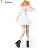 Masquerade Orgy Party Clothes Adult, Female Clown Clothes Tops Skirts Suits