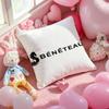 Cartoon B-BeneteauS Y-Yachts Pillow Case Soft Plush Fabric Double-Sided Printed Cushion Cover Warm Winter Sofa Pillow Case