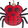 Cartoon Spider Leather Keychain Pendant Creative Spider-Shaped Card Holder Access Card Protective Cover Cute Key And Bag Decoration for Bags Backpacks