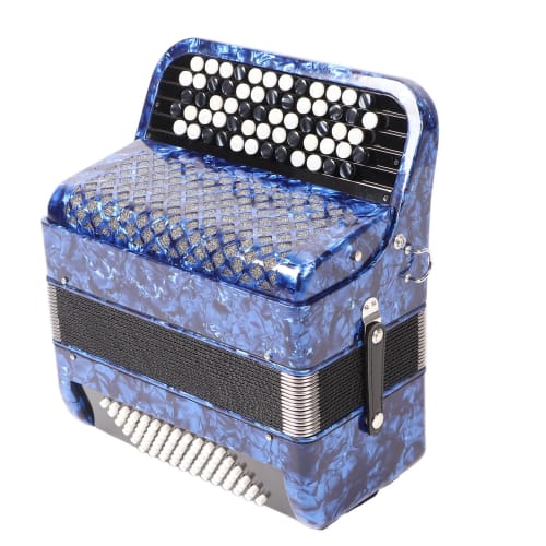 62-key Accordion, Dynamic Sound, Wide Range of Tones, ABS