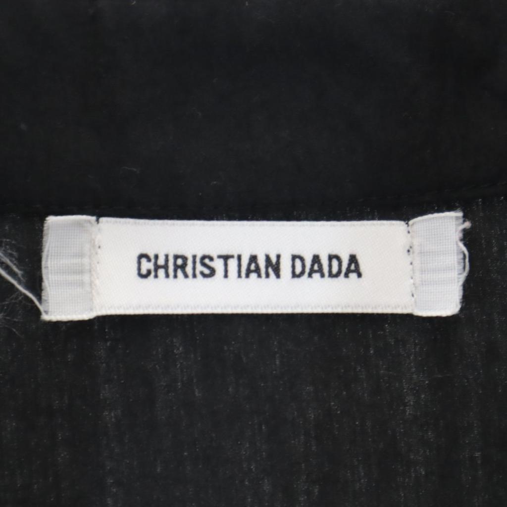 CHRISTIAN DADA Long sleeve No color shirt 34 Black series Women Used