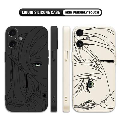 Hot Japan Anime Comics Frieren Phone Case For Samsung Galaxy S25 S24 S23 S22 S21 S20 S10 Note 20 10 Ultra Plus FE 4G 5G Cover