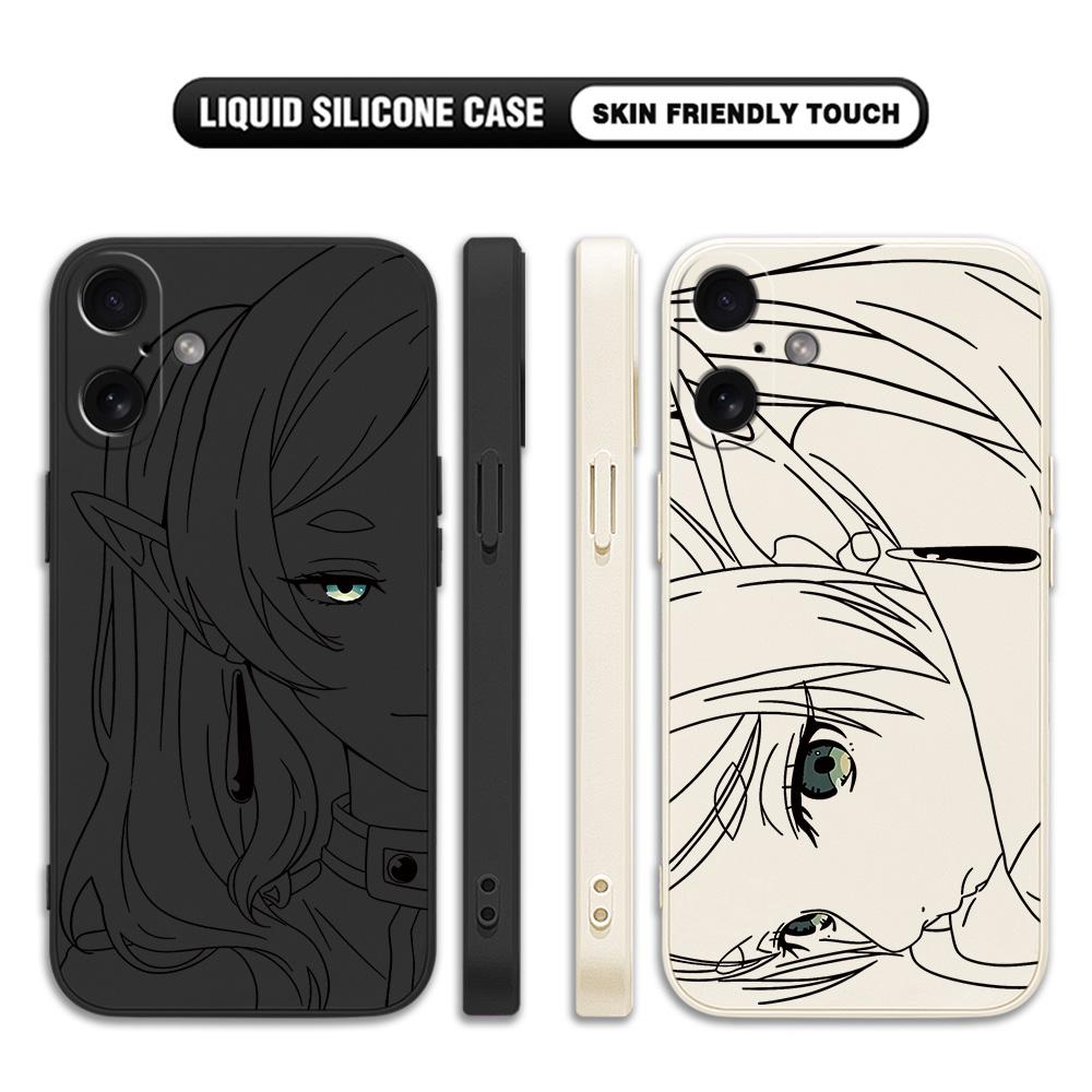 Hot Japan Anime Comics Frieren Phone Case For Samsung Galaxy S25 S24 S23 S22 S21 S20 S10 Note 20 10 Ultra Plus FE 4G 5G Cover