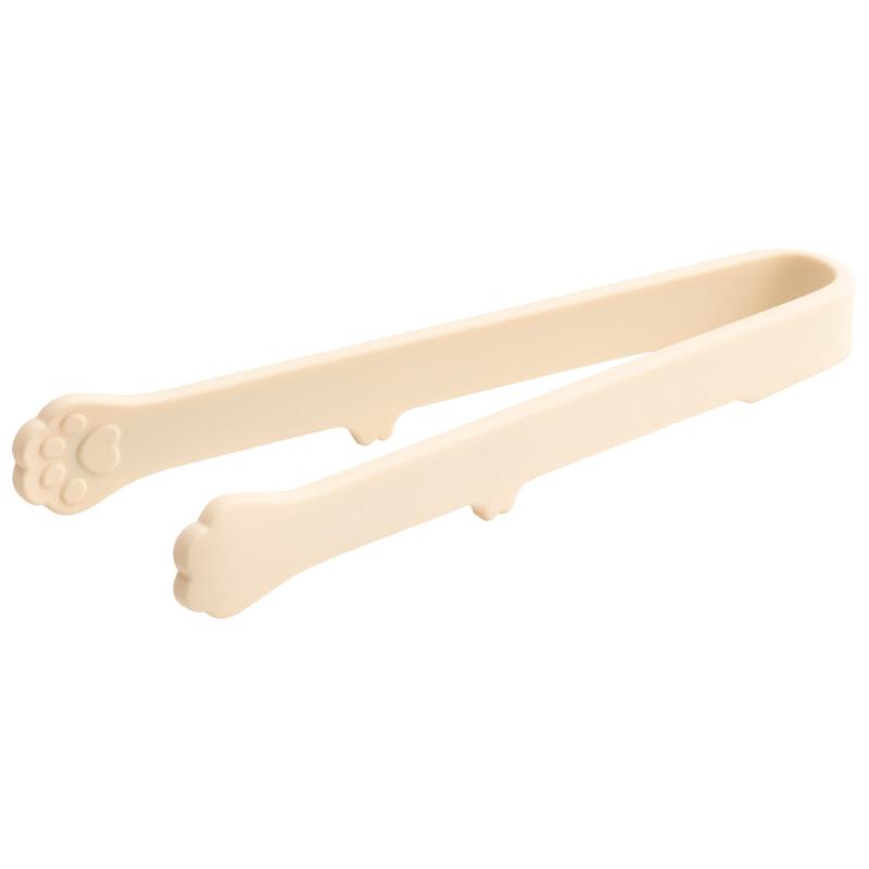 Creative Japanese Cat Paw Shape Silicone Mini Snack Food Tongs Non-Slip Handles Bbq Bread Ice Cube Clip Kitchen Accessories