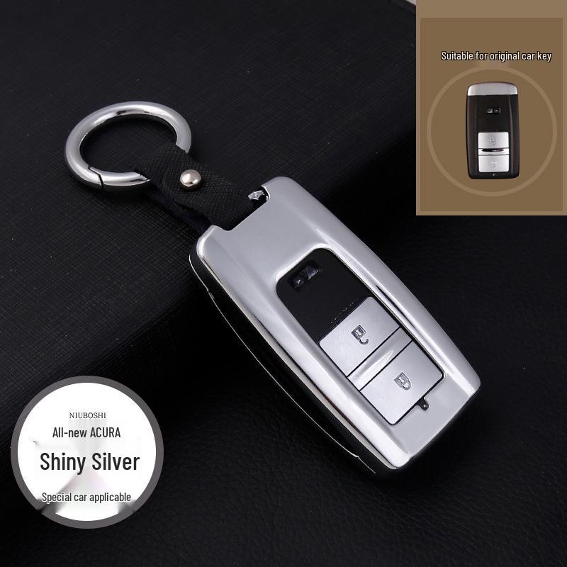 

Acura CDX RDX MDX TLXL TLX Key Cover: Metal Buckle Shell