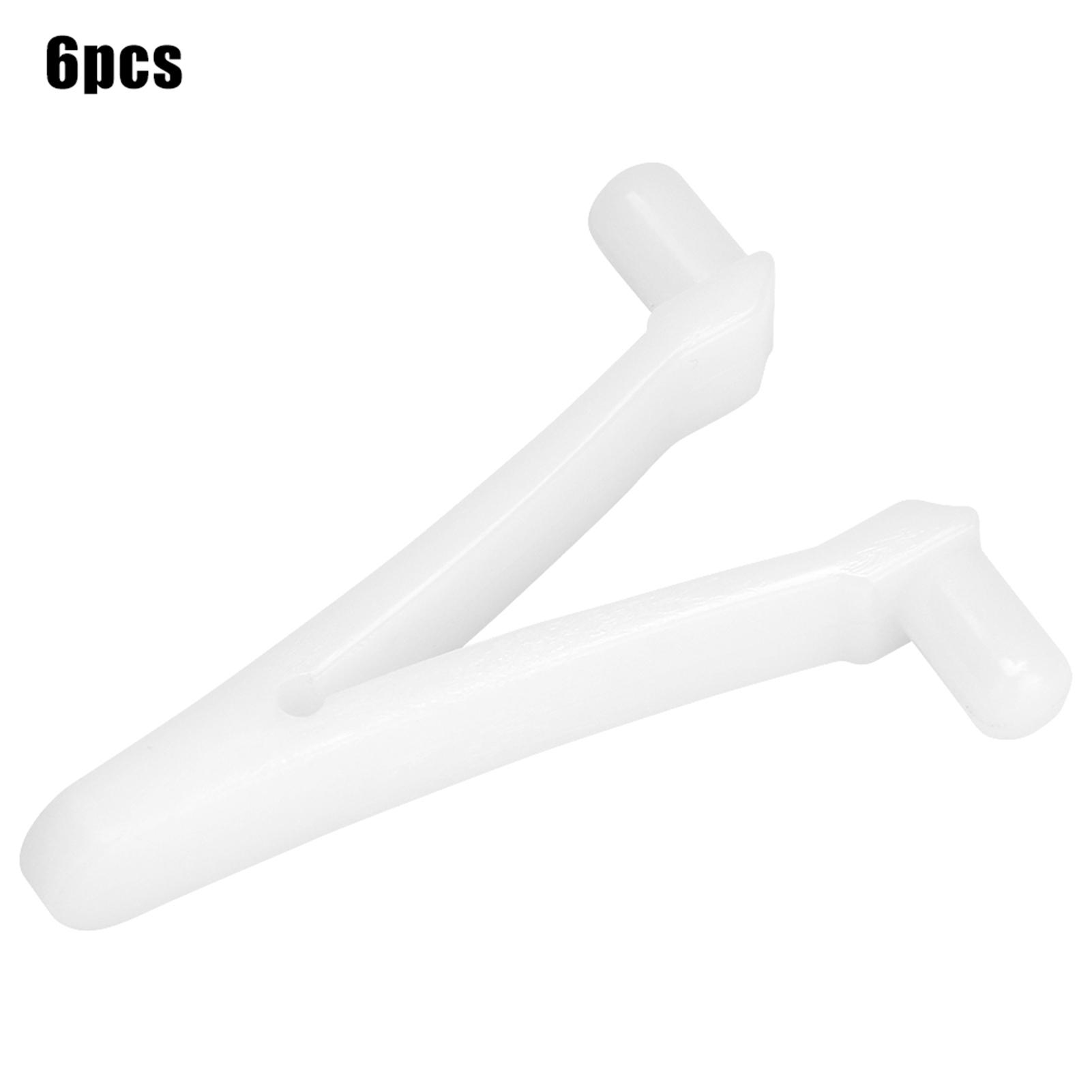 

6PCS Pool Supply Butterfly V Clip for Pool Spa Brush, Leaf Rake, Leaf Skimmer, Vacuum Head