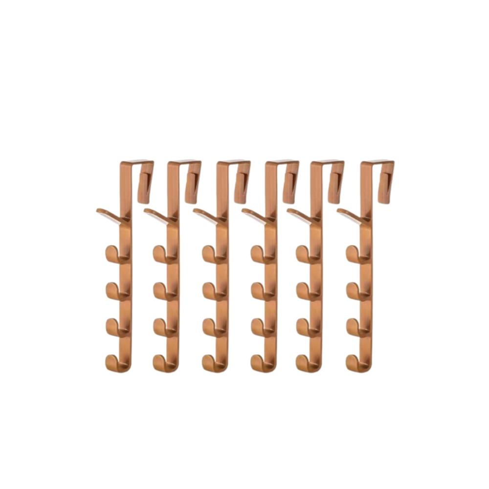 Bedroom Door Hanger Clothes Hanging Rack Over The Door Plastic Home Storage Organization Hooks, Purse Holder For Bags Rails