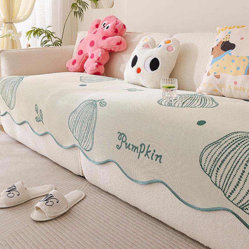

Dopamine Fun Sofa Cushion New Four-Season Universal Cover Cloth Towel One-Piece Lazy Sofa Cushion 70*70cm