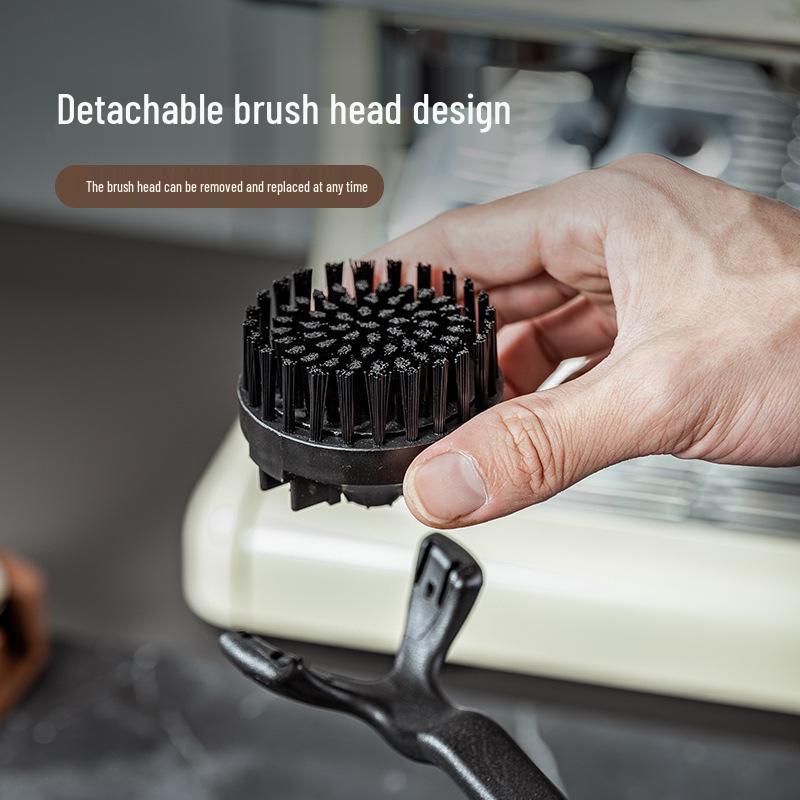 Perie de curățare a grupului de infuzie pentru mașină de cafea semi-automată 51/58mm