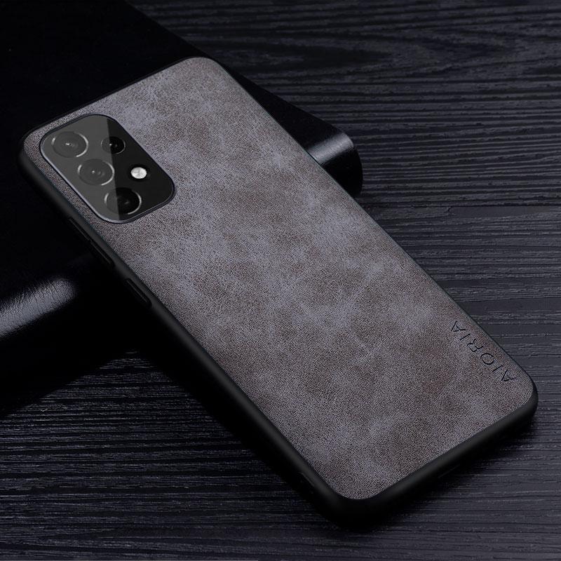 Premium Pu Leathe Case For Samsung Galaxy A53 5g Scratch -Resistant Solid Color Cover For Samsung Galaxy A73 A53 A33 A23 5g Case