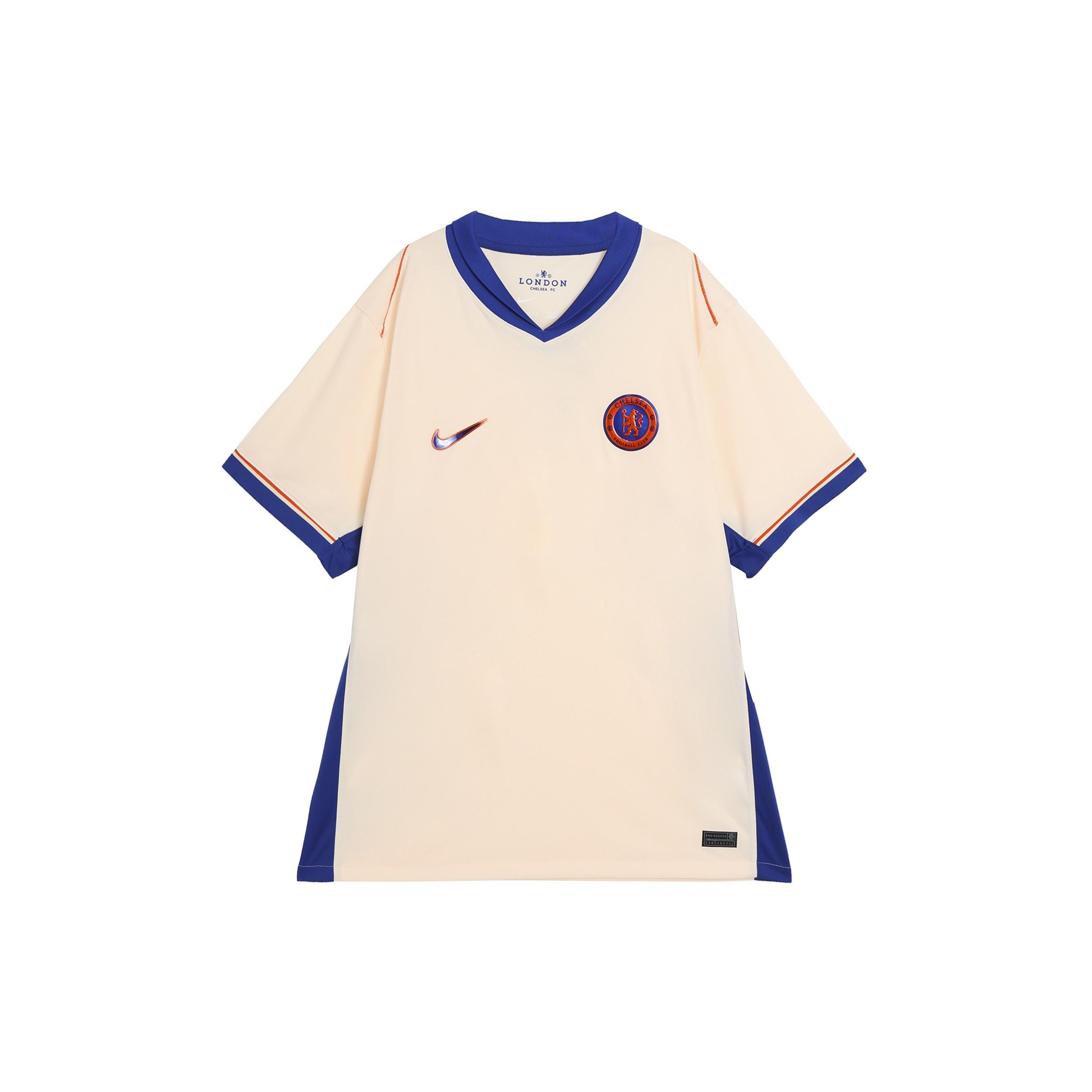 Nike Dri-FIT Chelsea FC 2024/25 Stadium Away Football Replica Jersey Guava Ice Men s FN8786-839 M