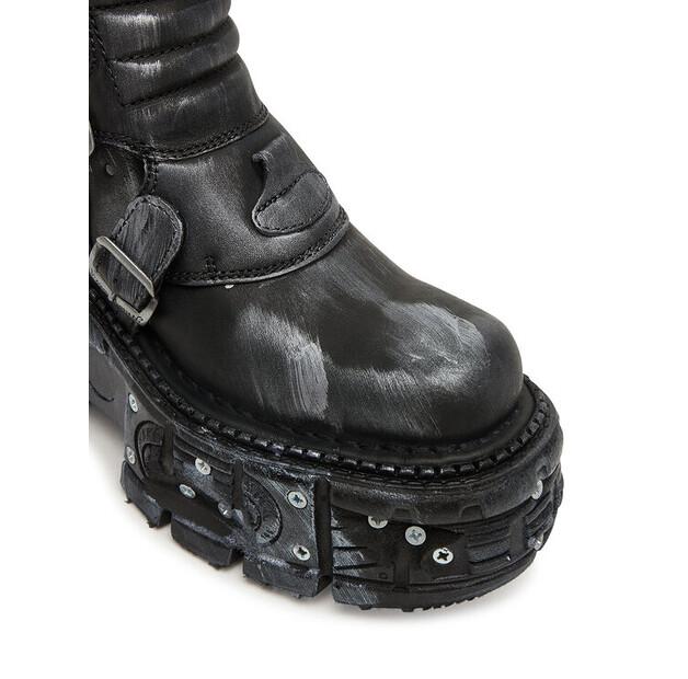 Ботильоны NEW ROCK M-373SC-C1 Серые