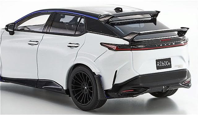 Kyosho Original 1/43 LEXUS RZ600e F SPORT Performance, Black & HAKUGIN II (Silver II), Finished Model, KS03945H2