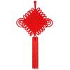 Red Chinese Knot Wall Hanging with Tassel