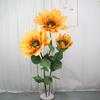 Ny 45/55 cm Konstgjord Solros Gigantisk Fönsterdisplay Simulering Solblomma Falsk Blomma Heminredning