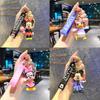 Mickey Minnie PVC Keychain Doll Action Figural Couple Car Key Chain Pendant Hanging Ornaments Wedding Gifts