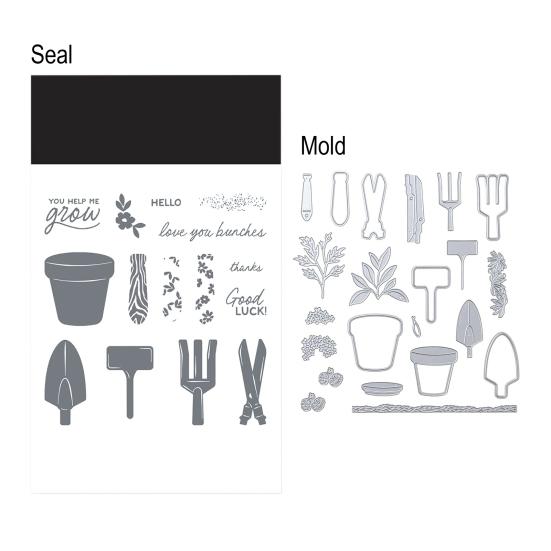 Stamps And Dies for Card Making And Scrapbooking Embossing Dies And Clear Stamps for Photo Albums Gift Boxes Greeting Cards DIY Scrapbooking Kit